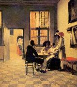 Kartenspieler Pieter de Hooch